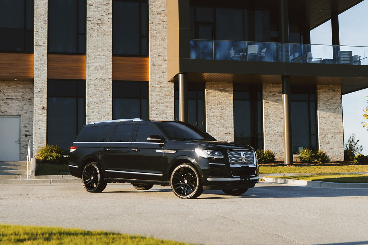 2024 Lincoln Navigator - DUB BLAZE - Black | DUB Wheels
